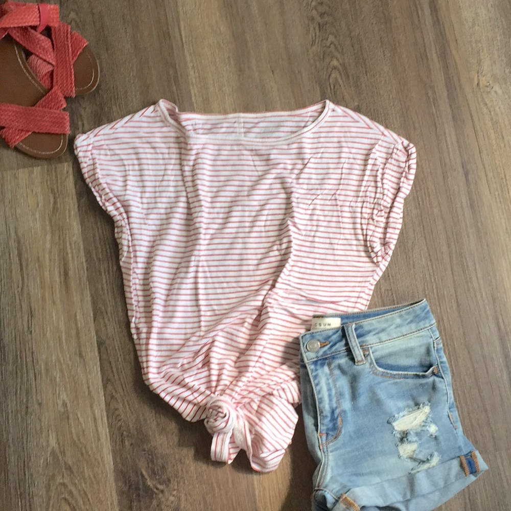 Land’s End Boat-Neck Tee